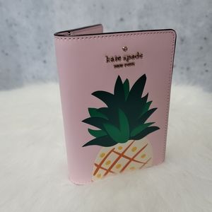 New Kate Spade pineapple passport holder Travel Passport